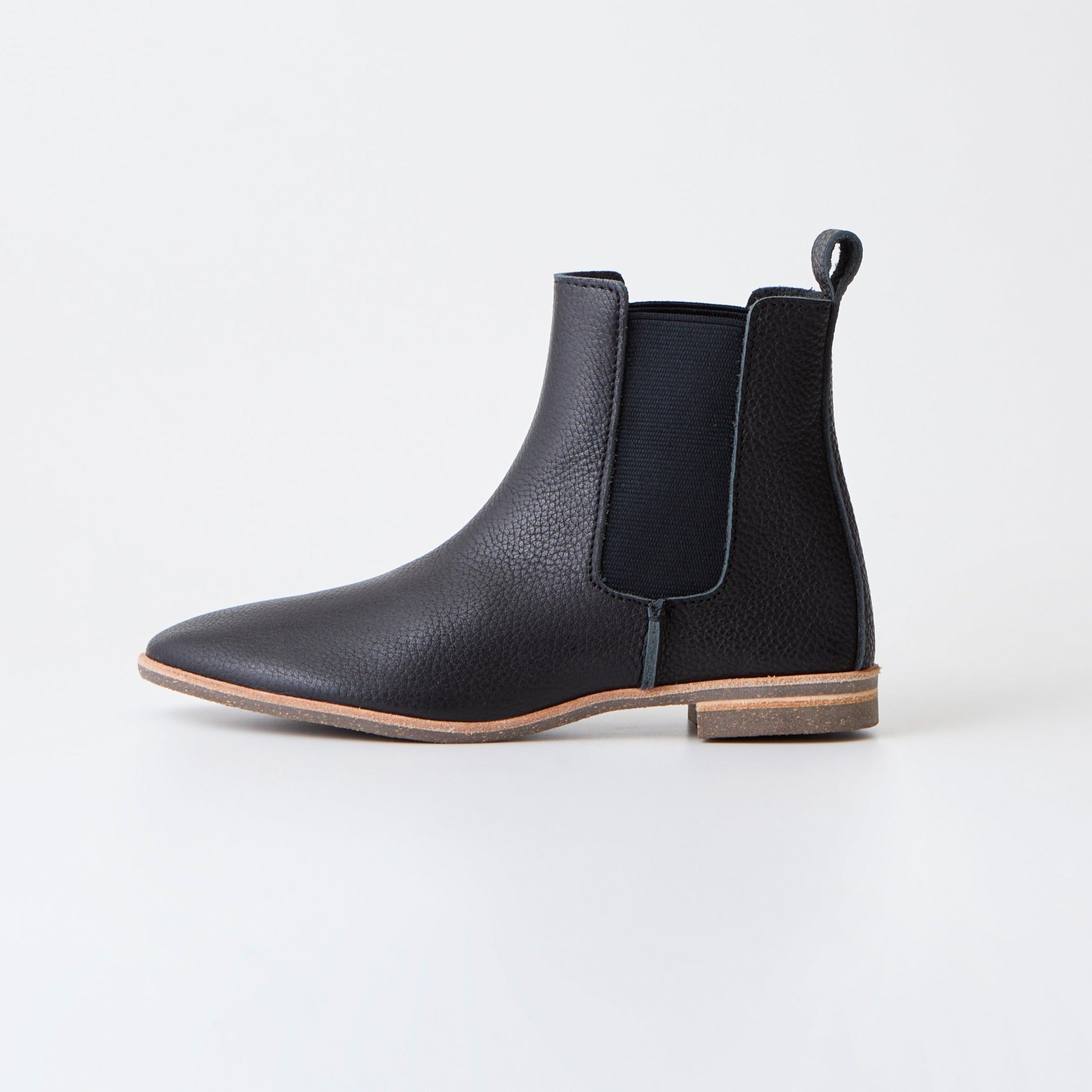 CHELSEABOOTS ALL SHRINK BLACK