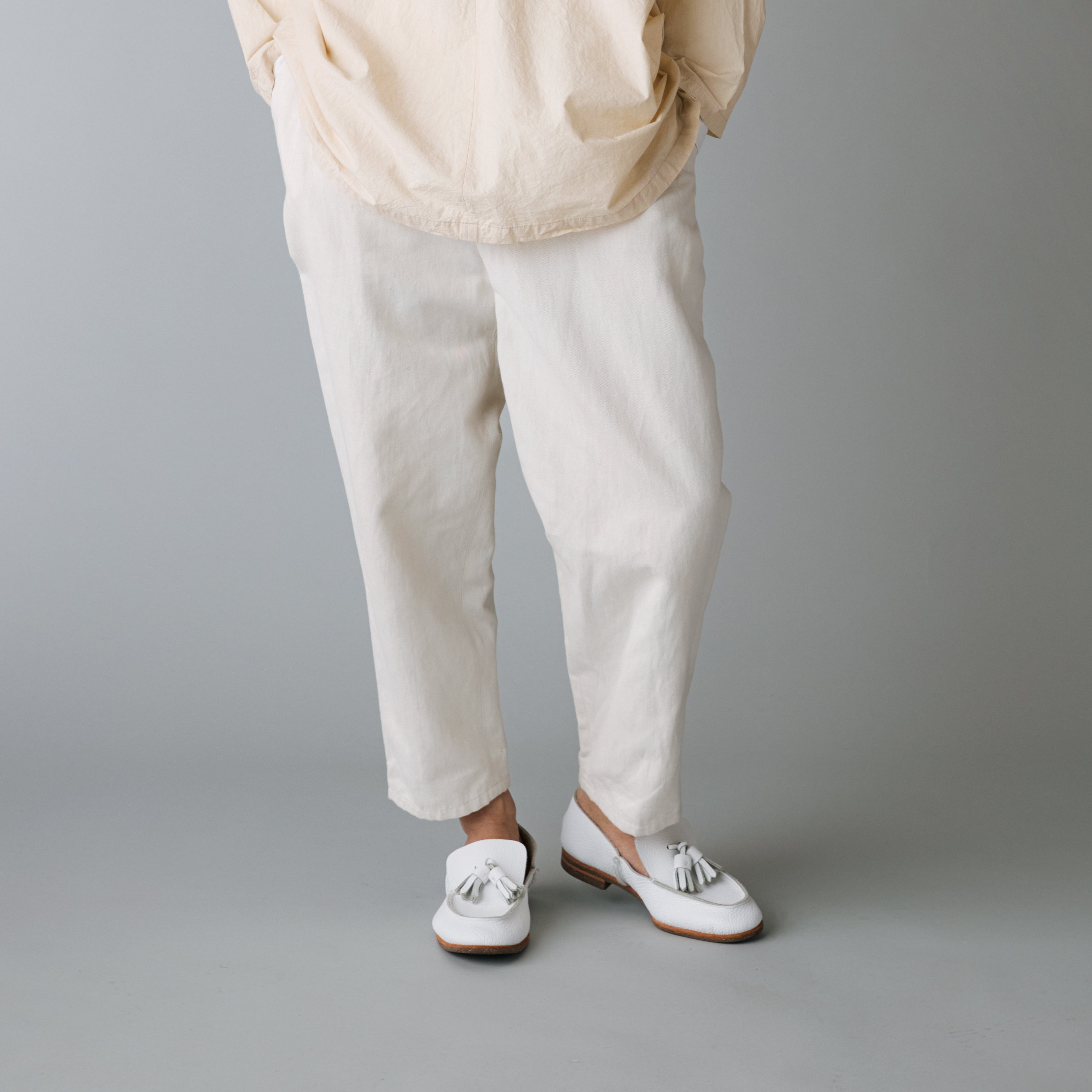 TASSEL LOAFER ALL WHITE