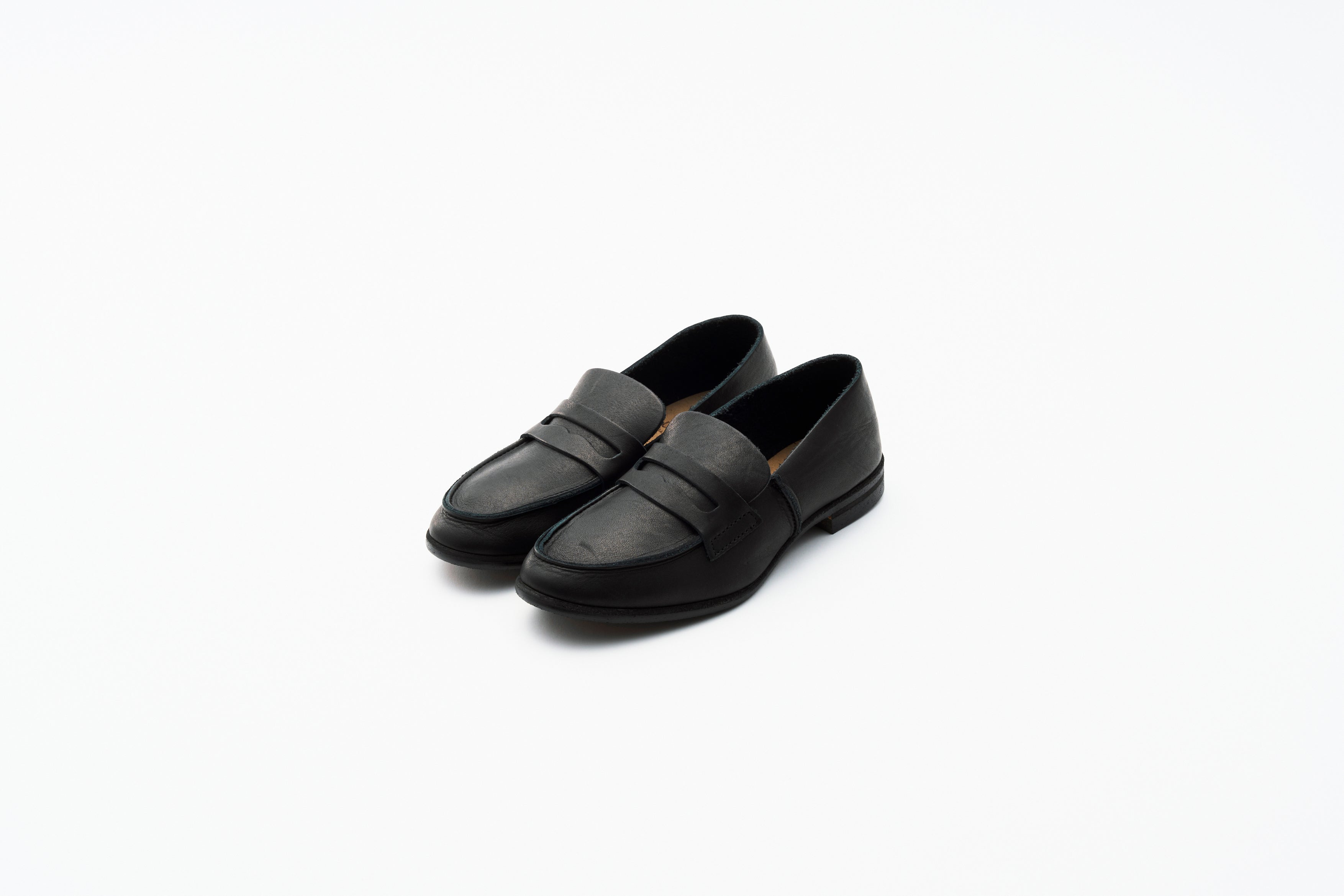 LOAFER ALL SMOOTH BLACK / BLACK SOLE