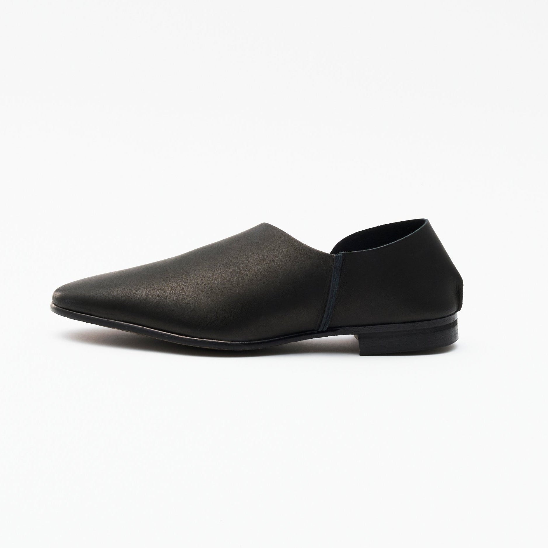 2-PIECES SLIP-ON ALL SMOOTH BLACK