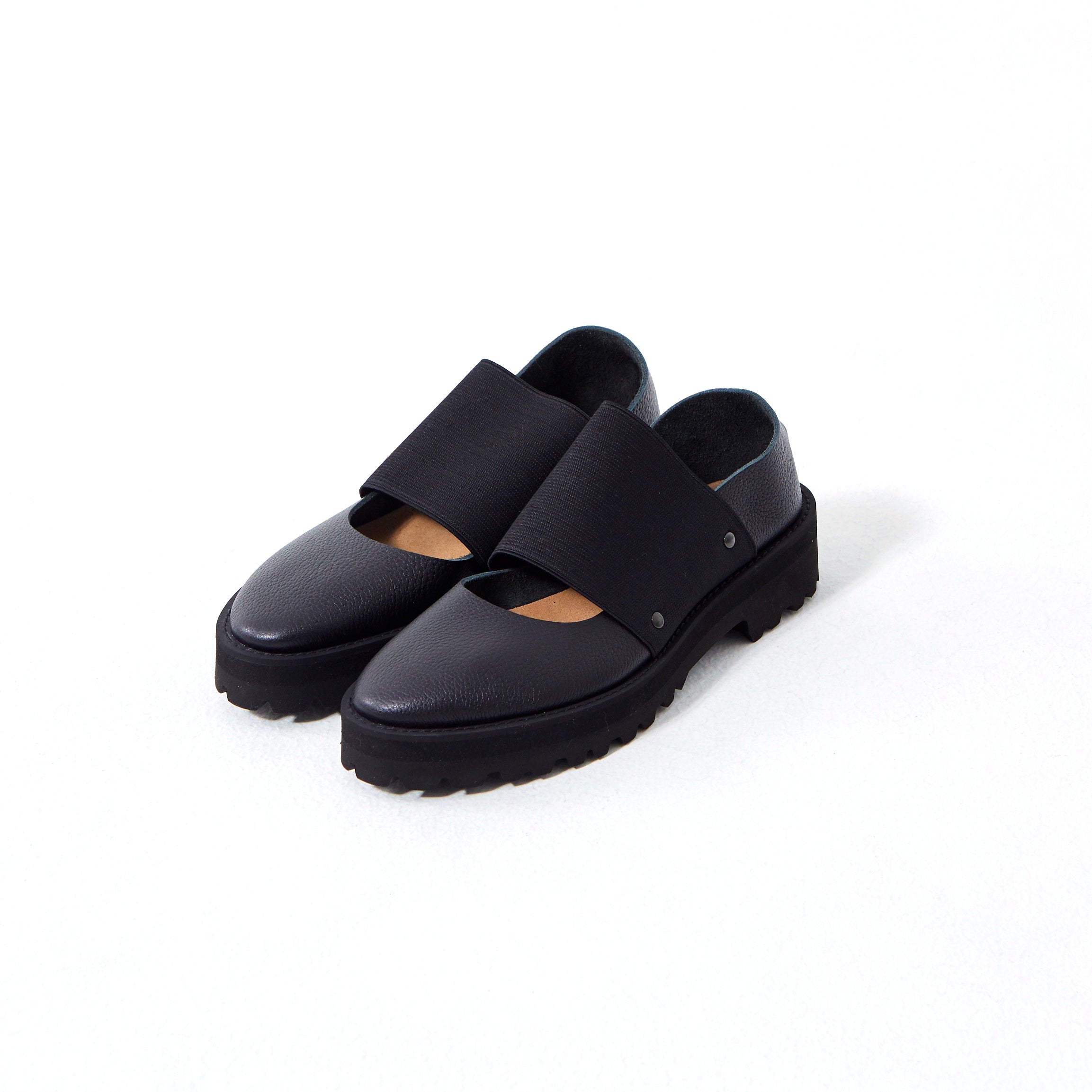 GOM BAND FLAT SHRINK BLACK (TANK DOUBLE SOLE)