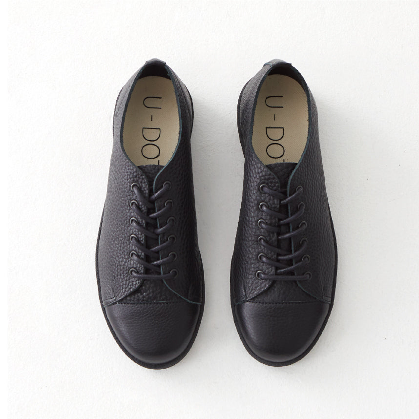 Ｕ.NO.5 牛革　スニーカー黒 SNEAKER（スニーカー）黒｜ U-DOT（ユードット）｜本革スニーカー