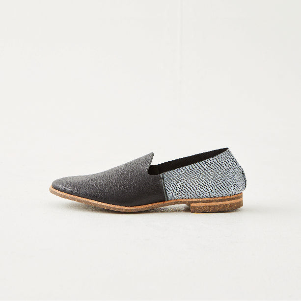 SLIP-ON BLACK/PRINTED WAVE BLACK