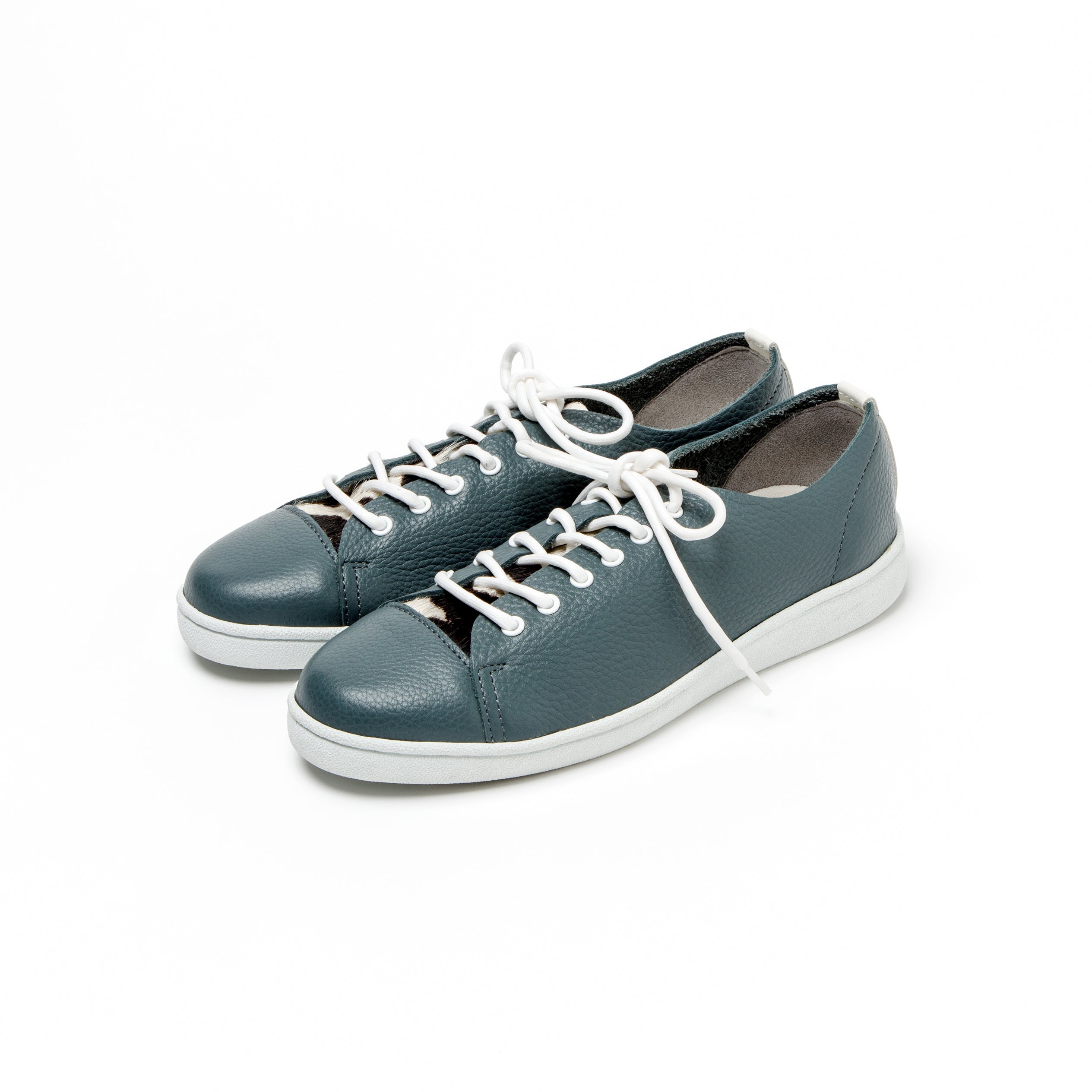 SNEAKER SHRINK BLUE GRAY HCOW BK