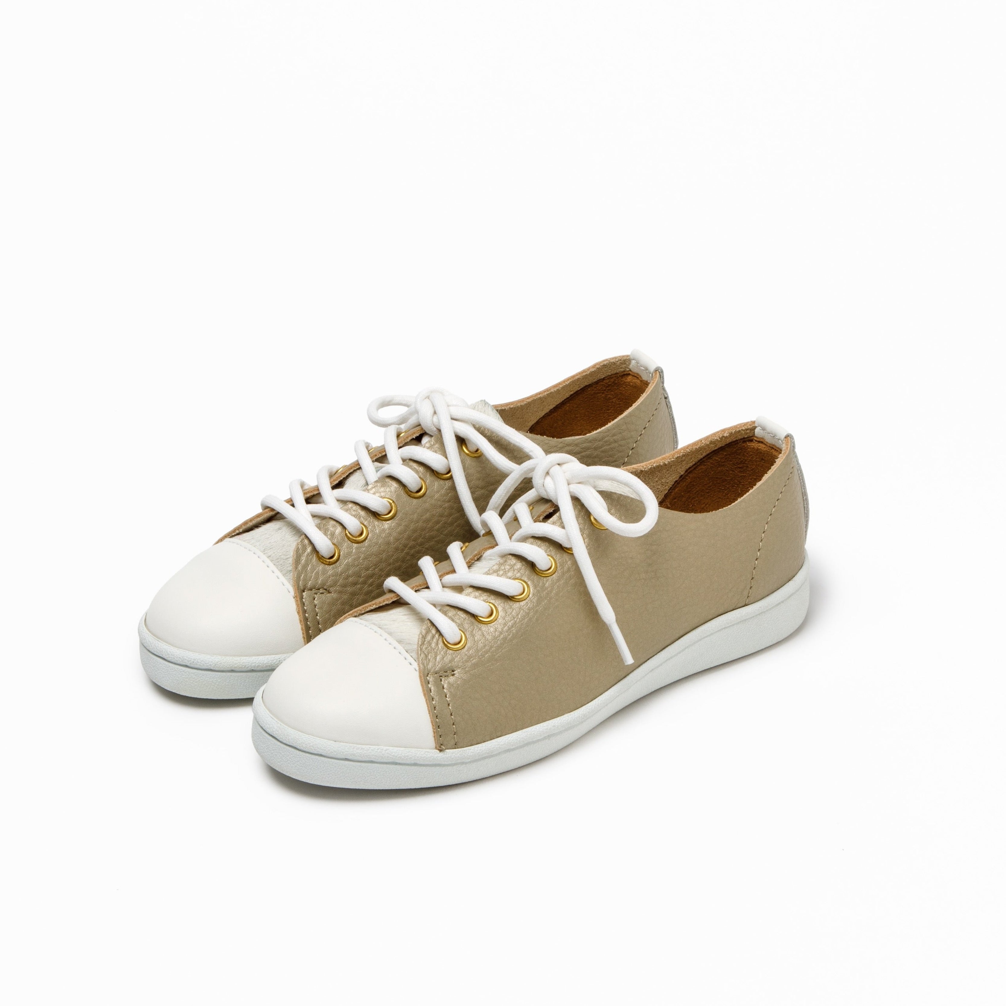 SNEAKER SMOOTH WHITE GOLD
