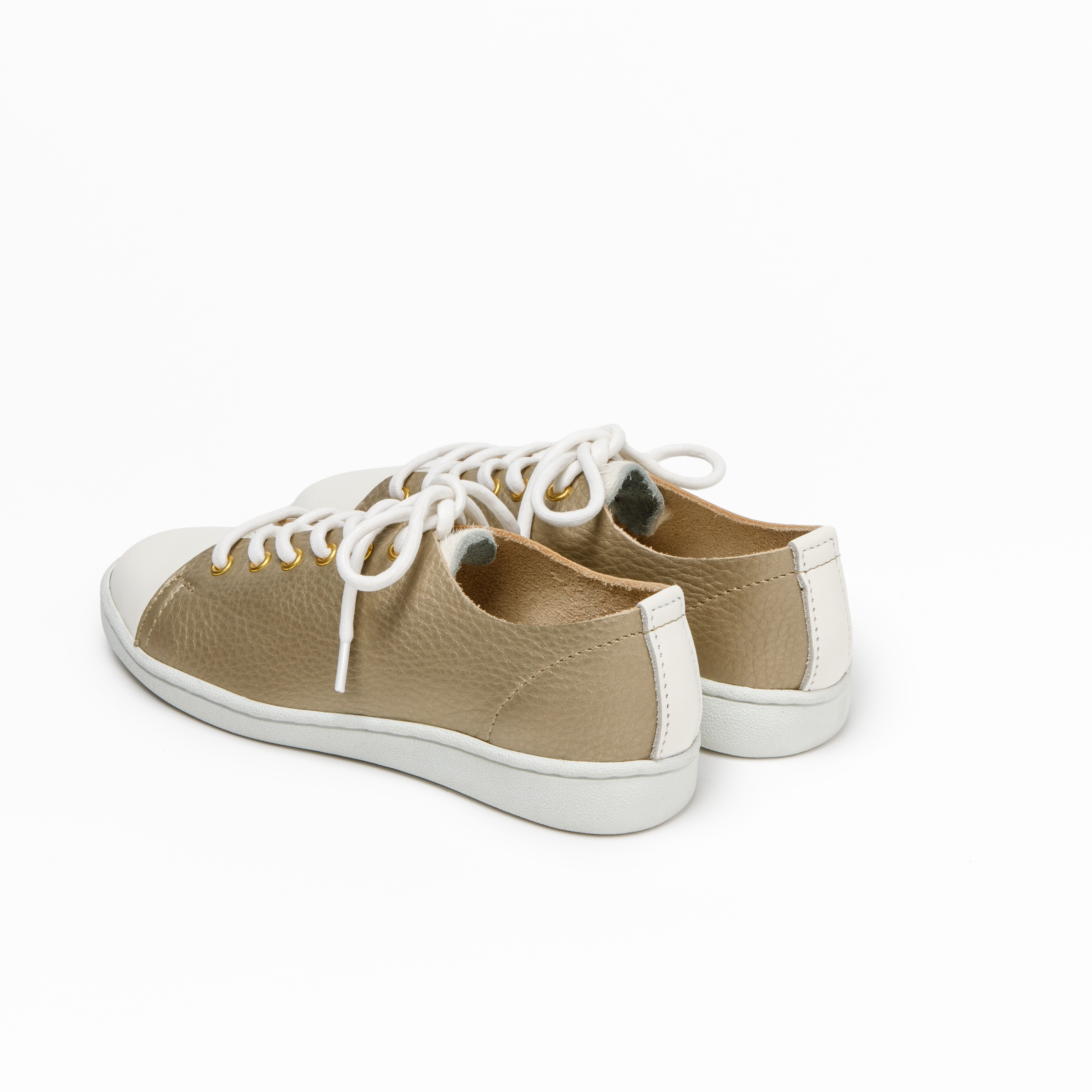 SNEAKER SMOOTH WHITE GOLD