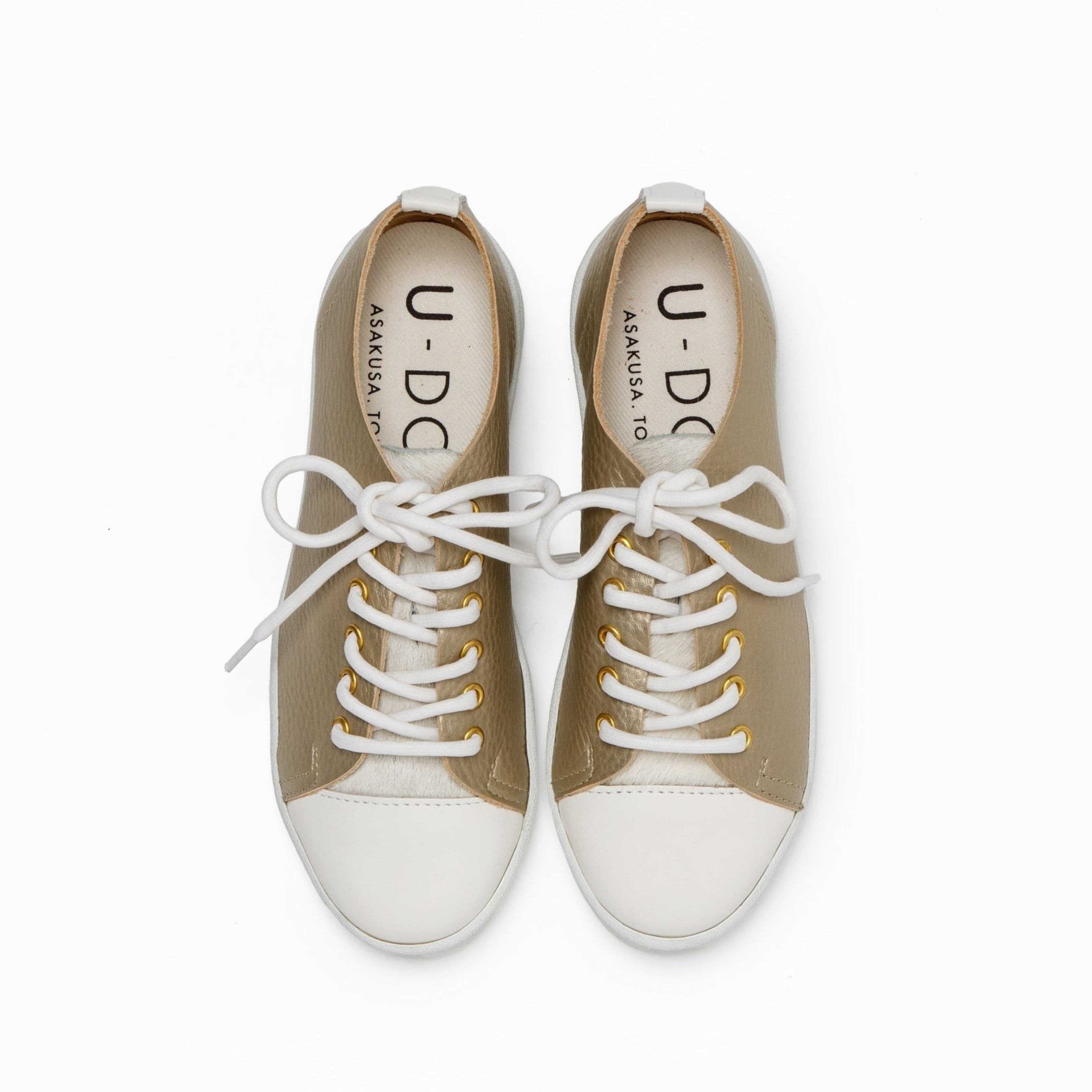 SNEAKER SMOOTH WHITE GOLD