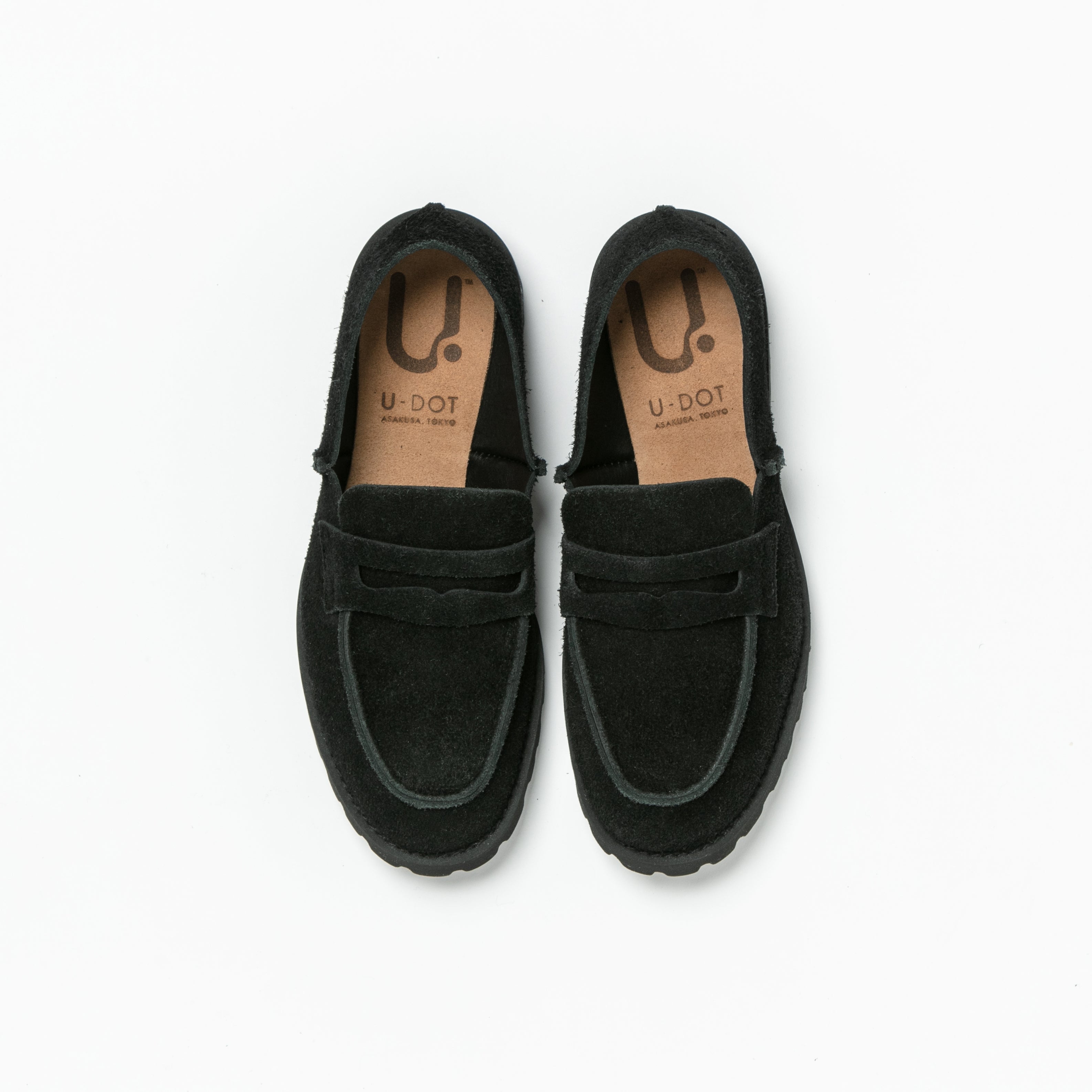 LOAFER SUEDE BLACK TANK BLACK