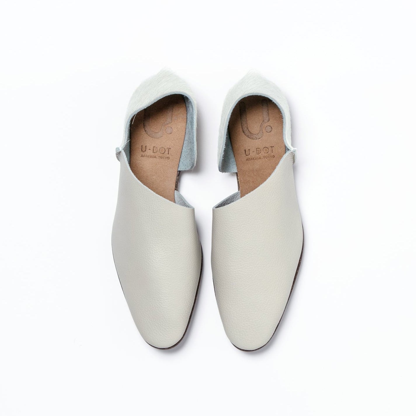 2-PIECES SLIP-ON IVORY / COW WHITE