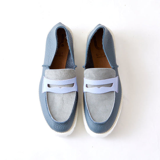 LOAFER　BLUE GRAY / GRAY / ICE LAVENDER (TANK DOUBLE SOLE)