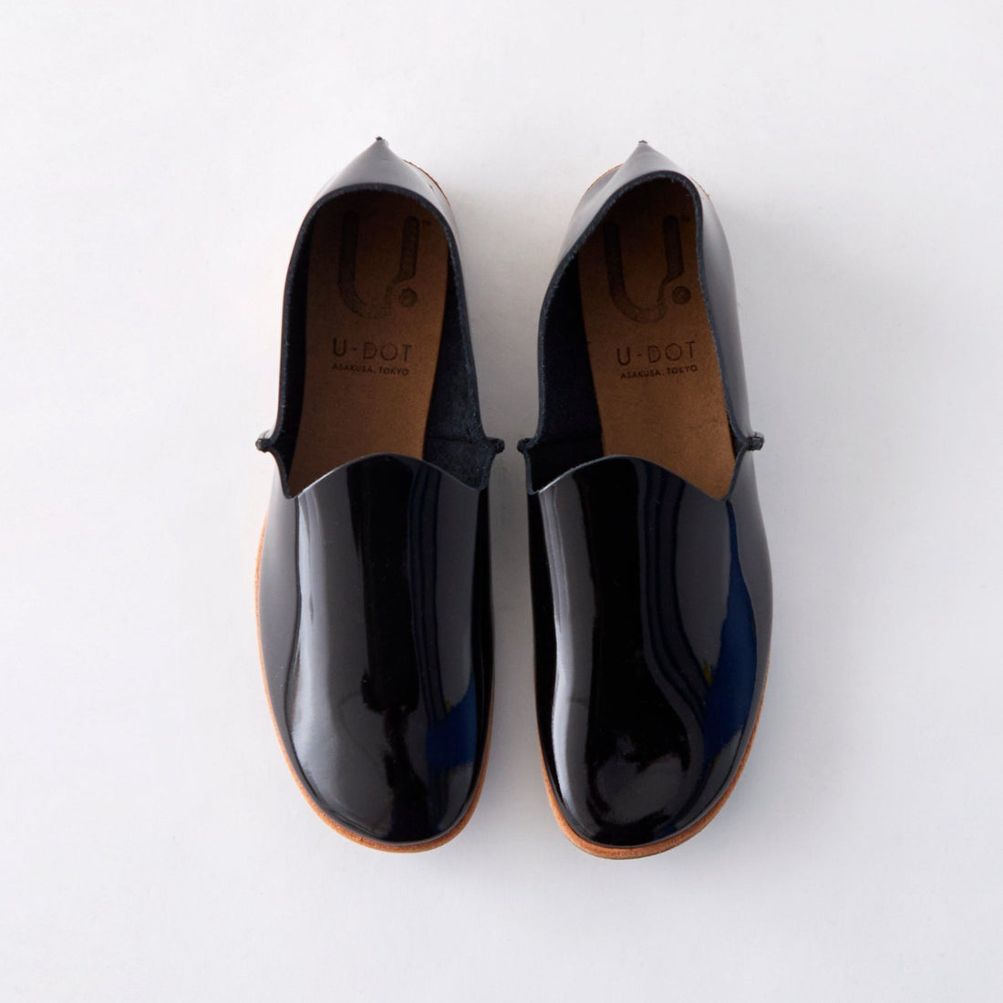 SLIP-ON　ALL PATENT BLACK