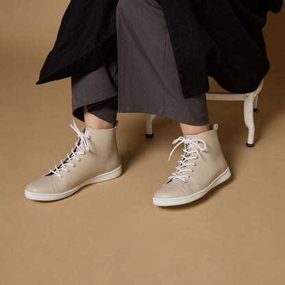 HIGH CUT SNEAKER　ALL SMOOTH GREIGE