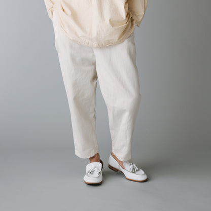 TASSEL LOAFER　ALL WHITE