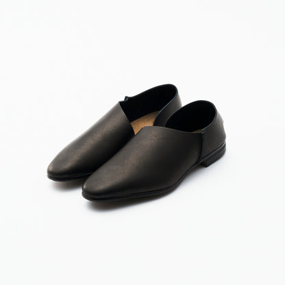 2-PIECES SLIP-ON　ALL SMOOTH BLACK