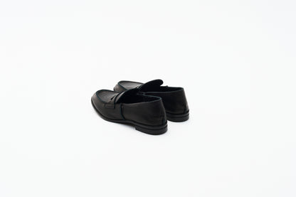 LOAFER　ALL SMOOTH BLACK / BLACK SOLE