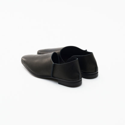2-PIECES SLIP-ON　ALL SMOOTH BLACK