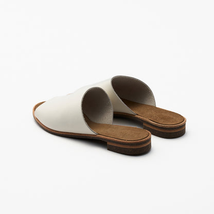 SLIDE SANDALS  SMOOTH WHITE