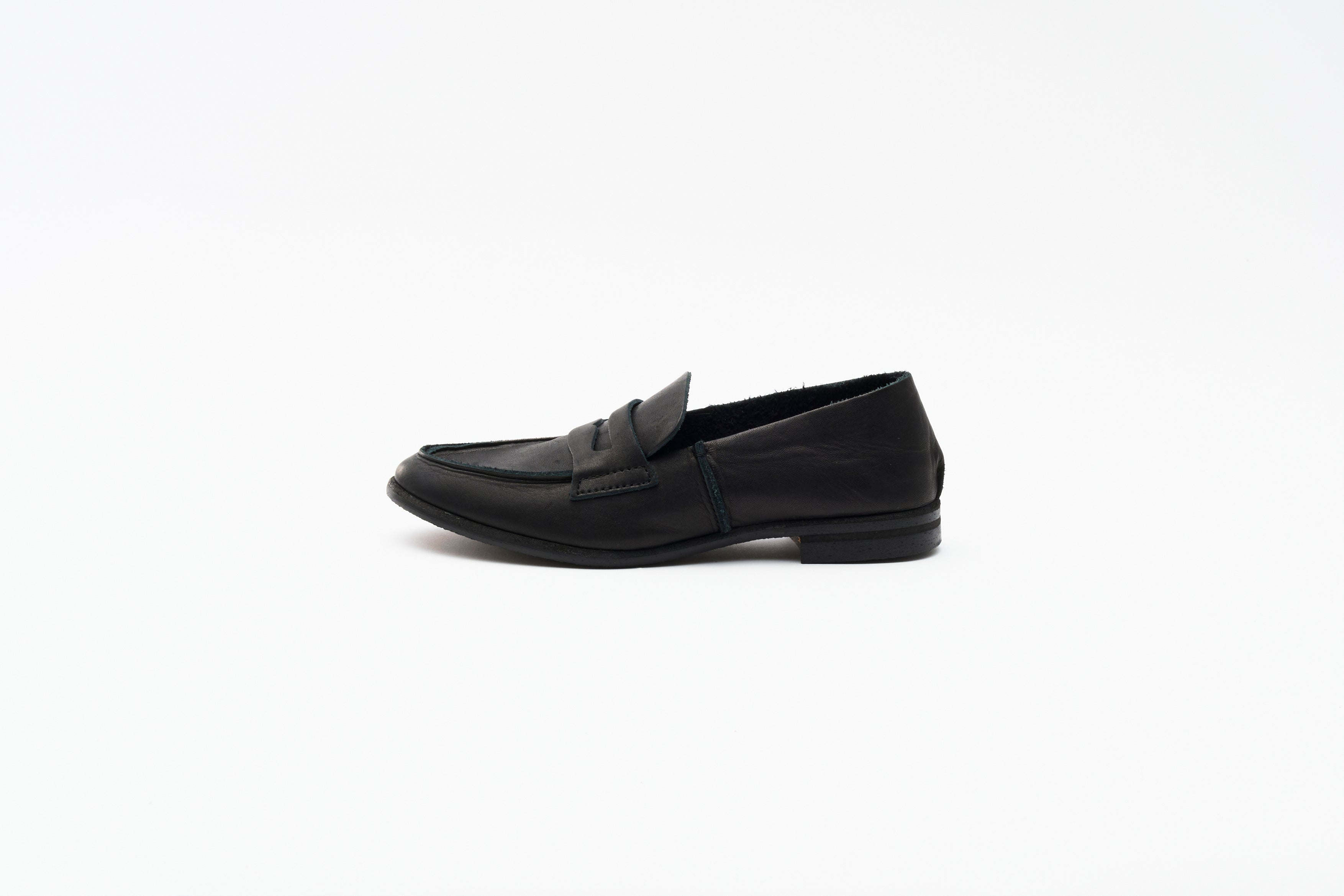 LOAFER　ALL SMOOTH BLACK / BLACK SOLE