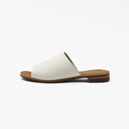 SLIDE SANDALS  SMOOTH WHITE