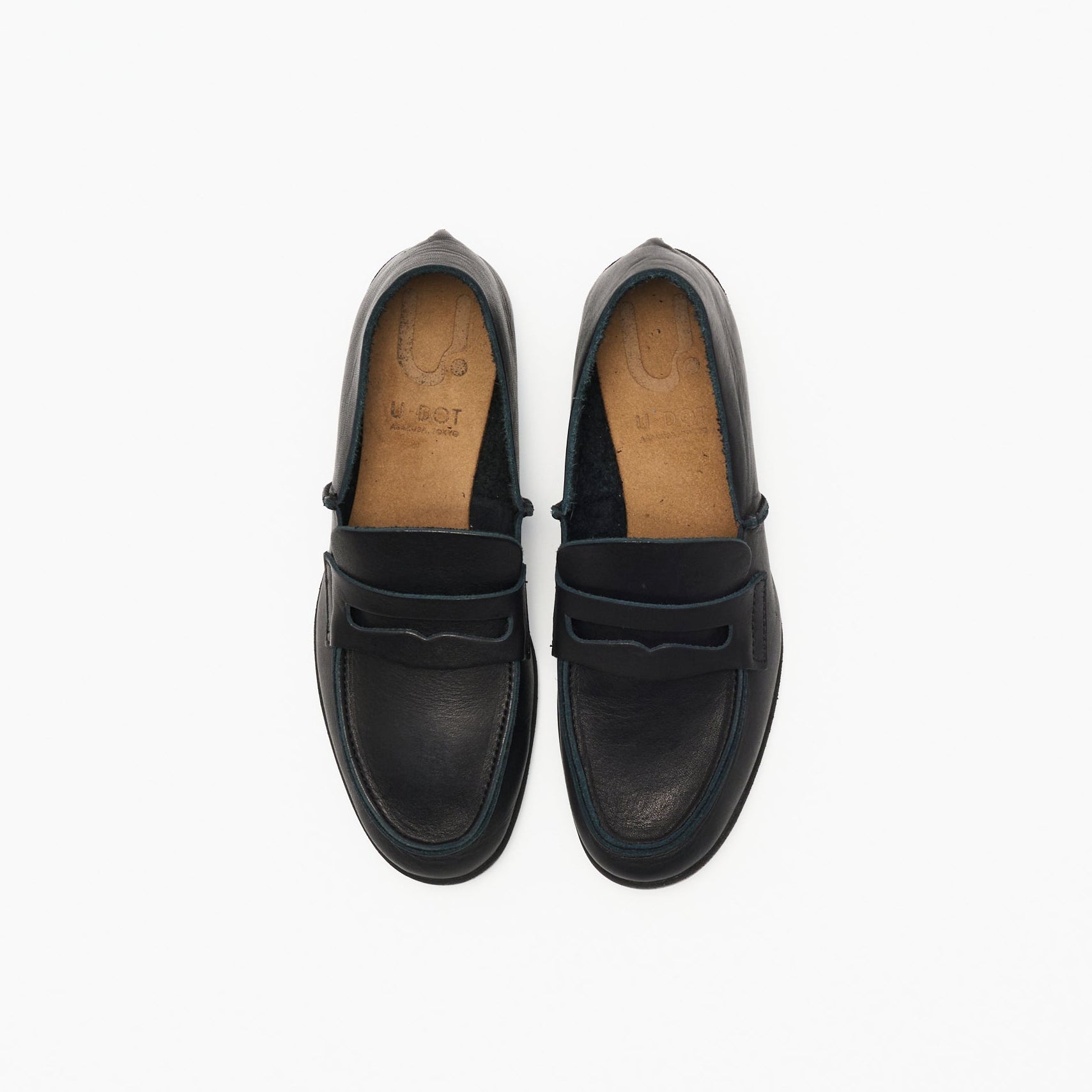 LOAFER ALL SMOOTH BLACK / BLACK SOLE