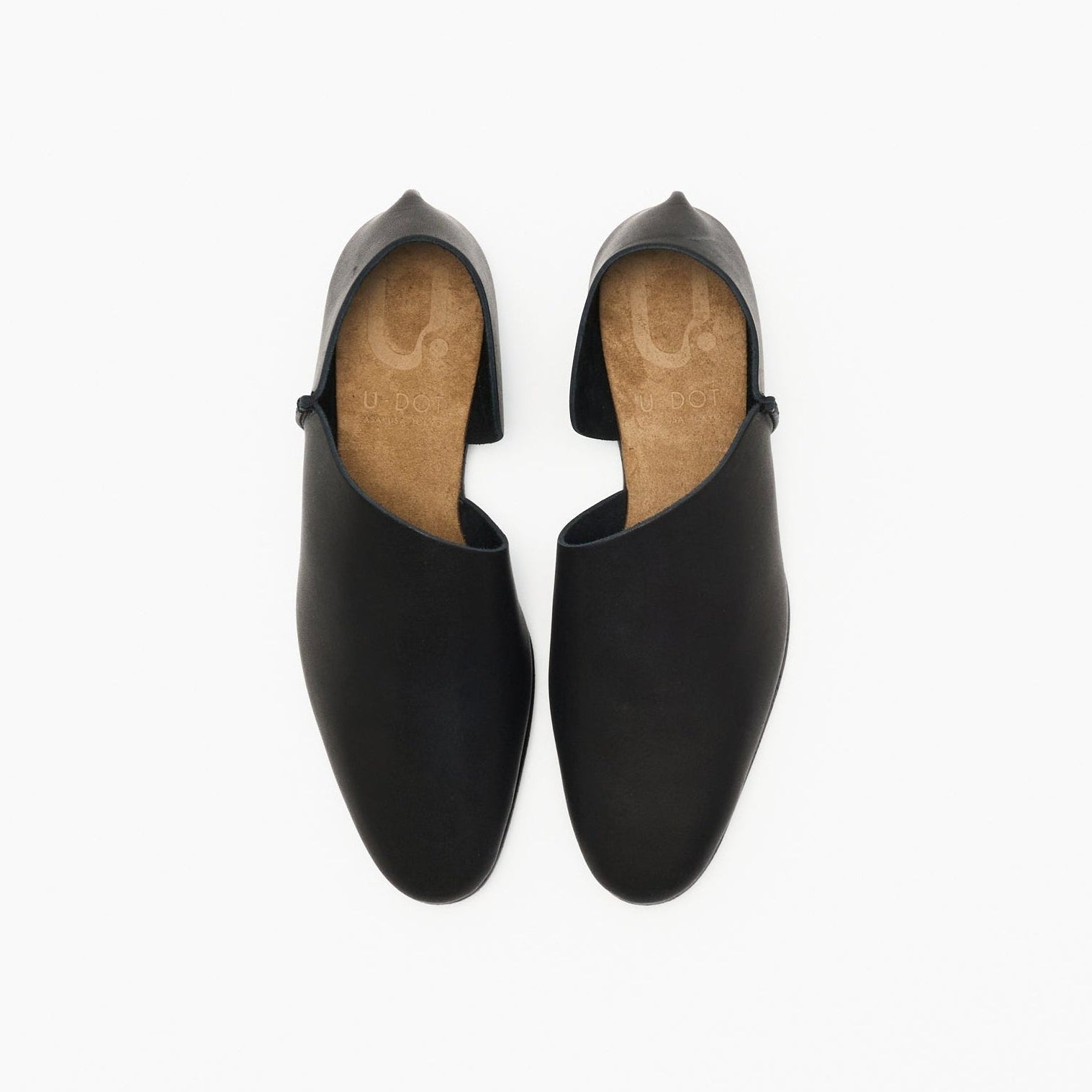2-PIECES SLIP-ON　ALL SMOOTH BLACK