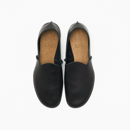SLIP-ON　ALL BLACK BLACK SOLE