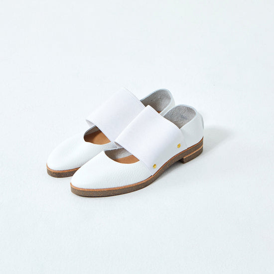 GOM BAND FLAT　SHRINK WHITE (CORK SOLE DOUBLE)