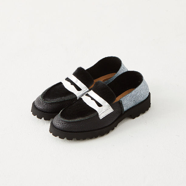 LOAFER BLACK / SILVER