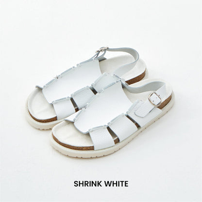 U-DOT、ユードット、GREEK SANDALS、グリークサンダル、ホワイトシューズ