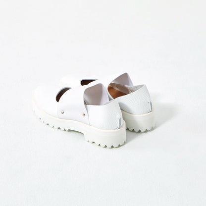 GOM BAND FLAT　SHRINK WHITE (TANK DOUBLE SOLE)