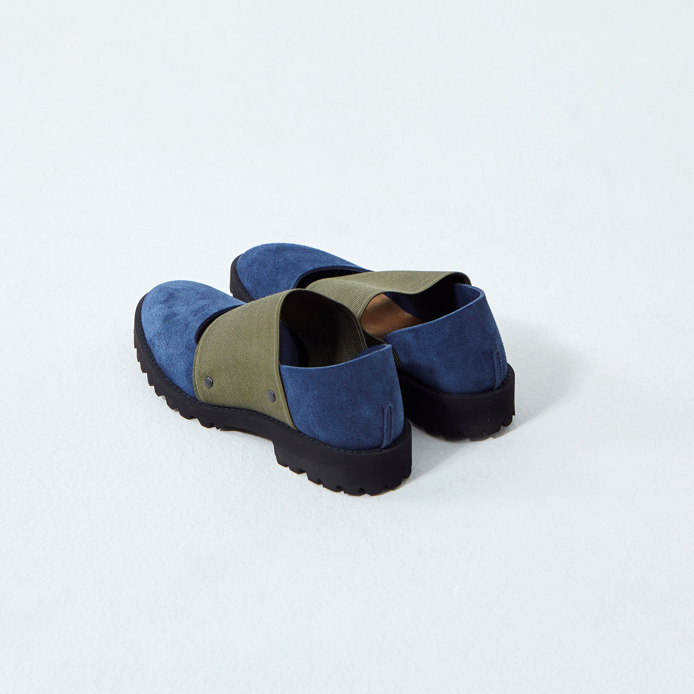 GOM BAND FLAT SUEDE NAVY