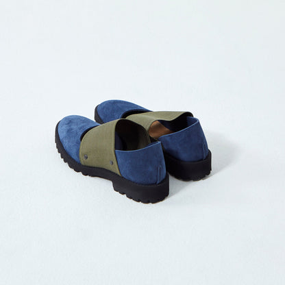 GOM BAND FLAT SUEDE NAVY