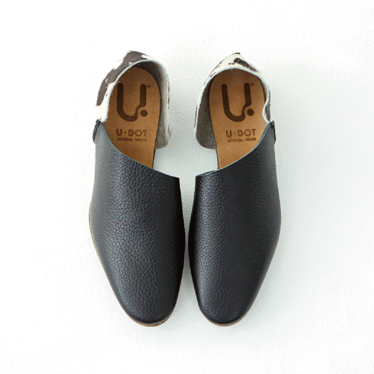 2-PIECES SLIP-ON　BLACK / COW BLACK