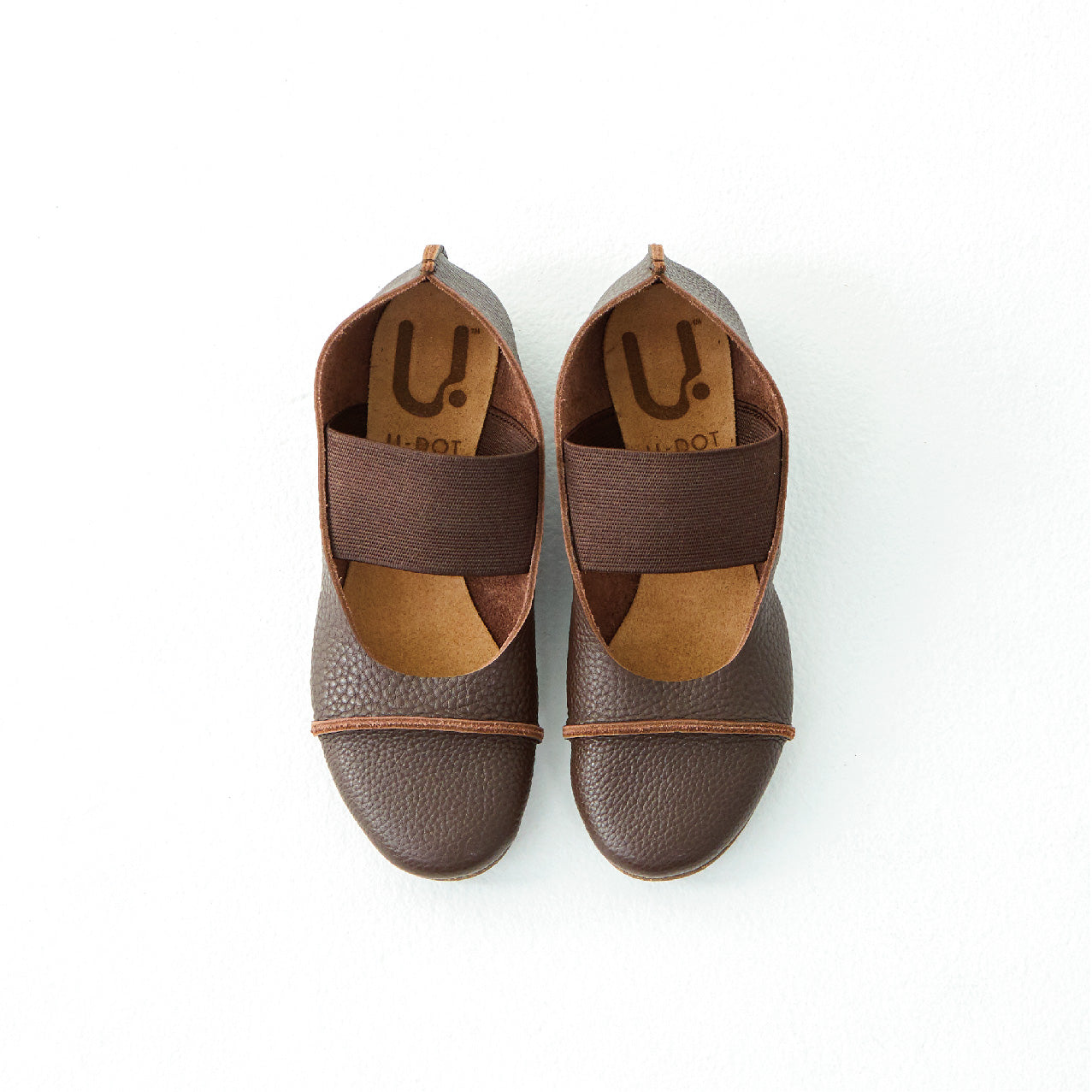 GOM FLAT　 ALL SHRINK BROWN