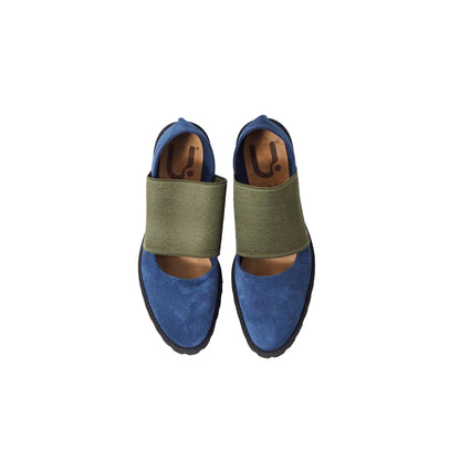 GOM BAND FLAT SUEDE NAVY