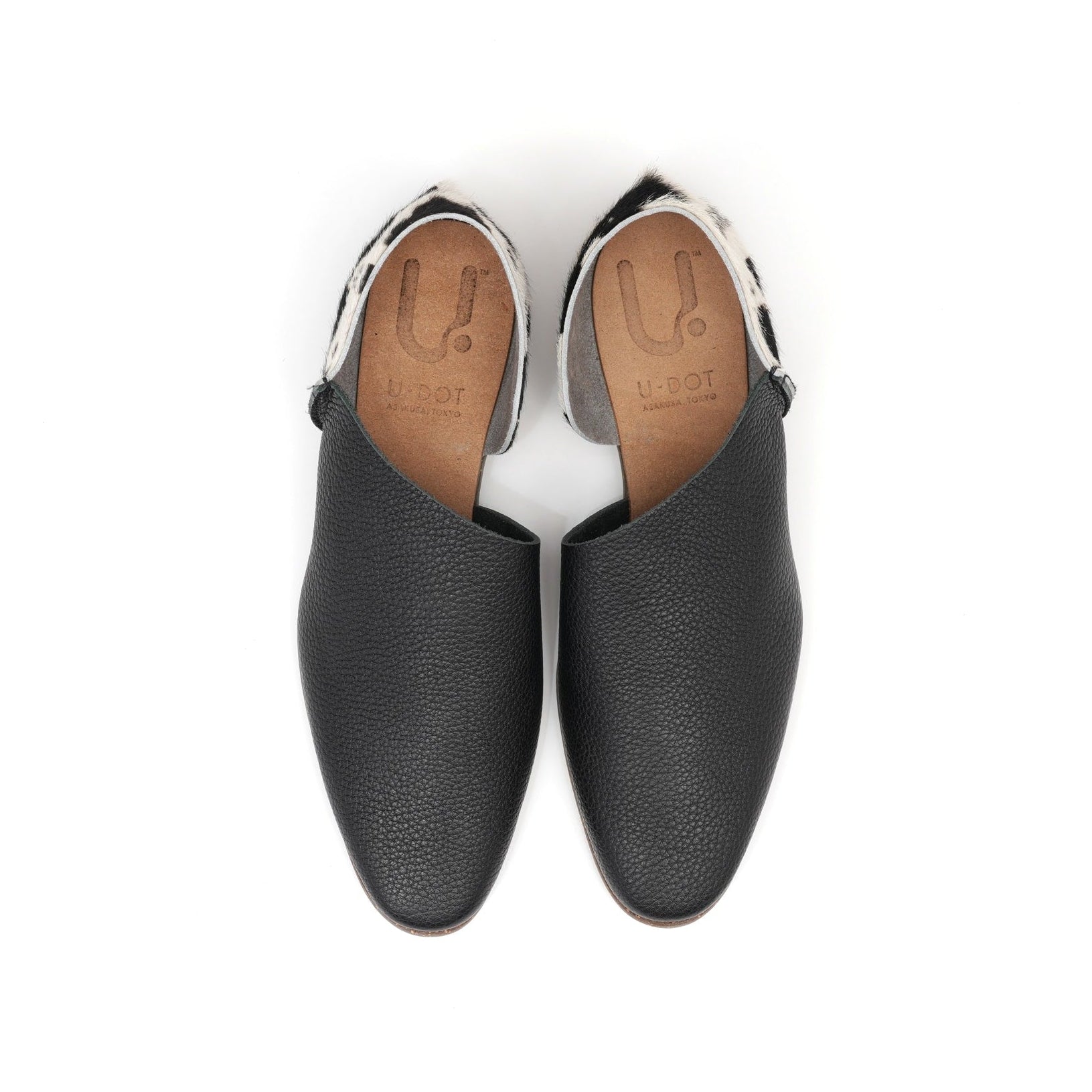 2-PIECES SLIP-ON　BLACK / COW BLACK