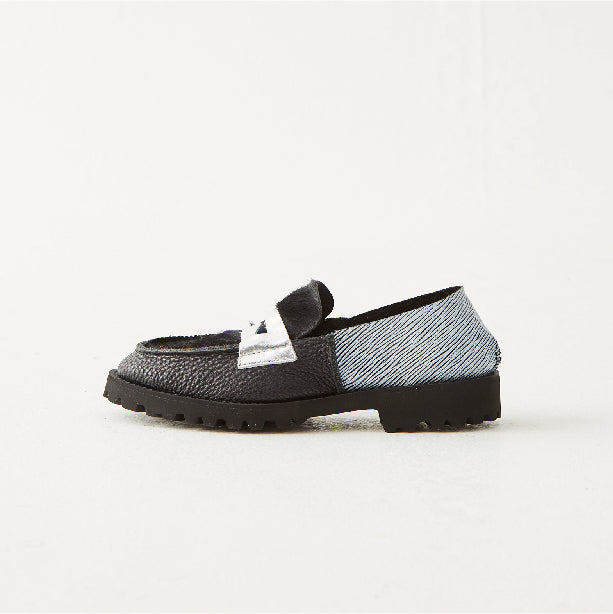 LOAFER BLACK / SILVER