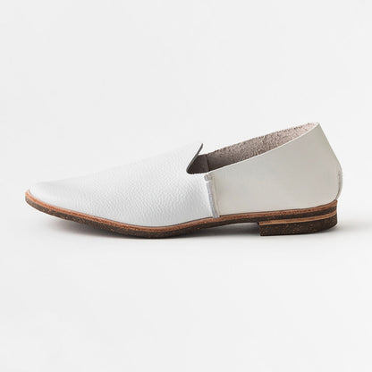 U-DOT、ユードット、SLIP-ON、スリッポン、ホワイトシューズ