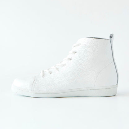 U-DOT、ユードット、HIGH CUT SNEAKER、ハイカットスニーカー、ホワイトシューズ