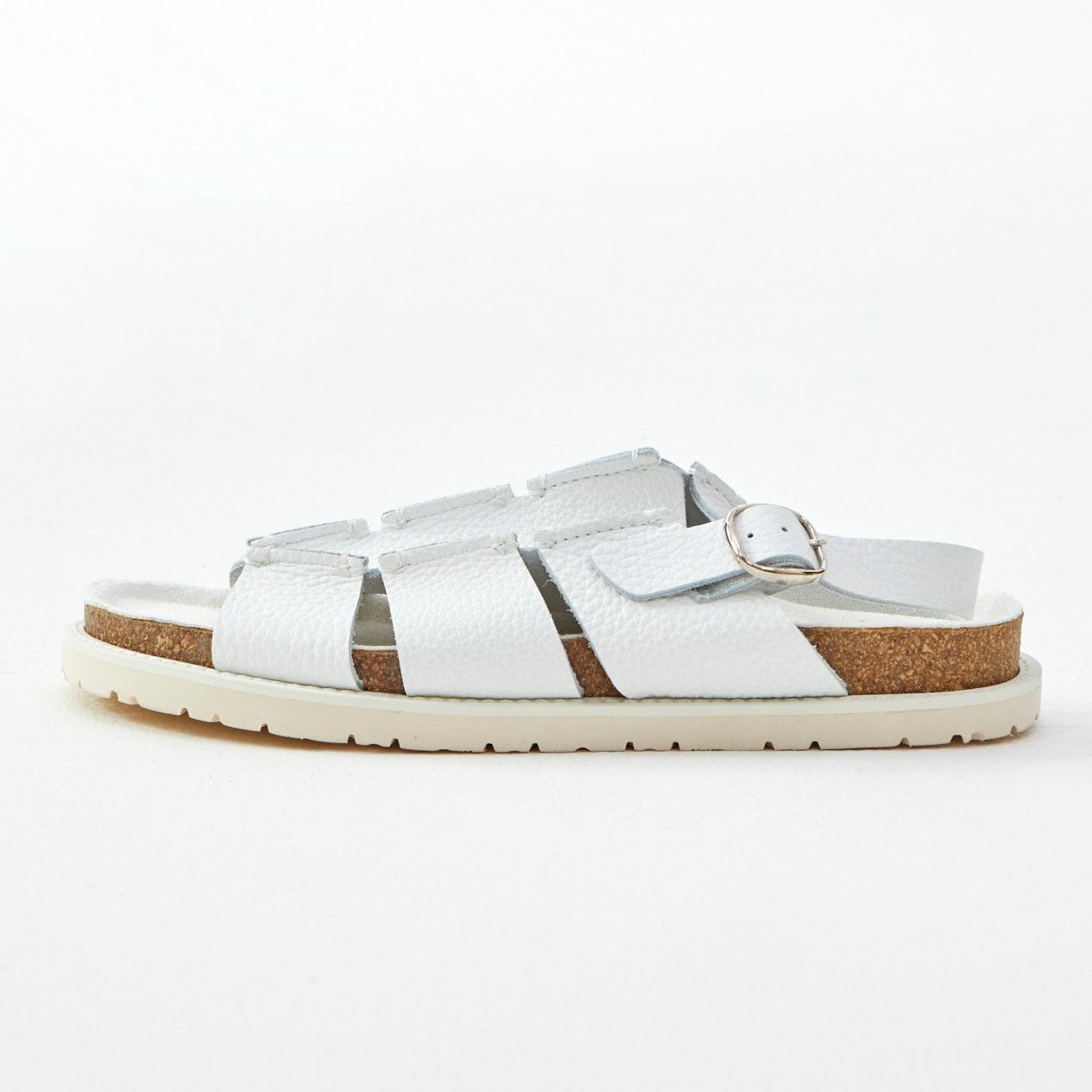 U-DOT、ユードット、GREEK SANDALS、グリークサンダル、ホワイトシューズ