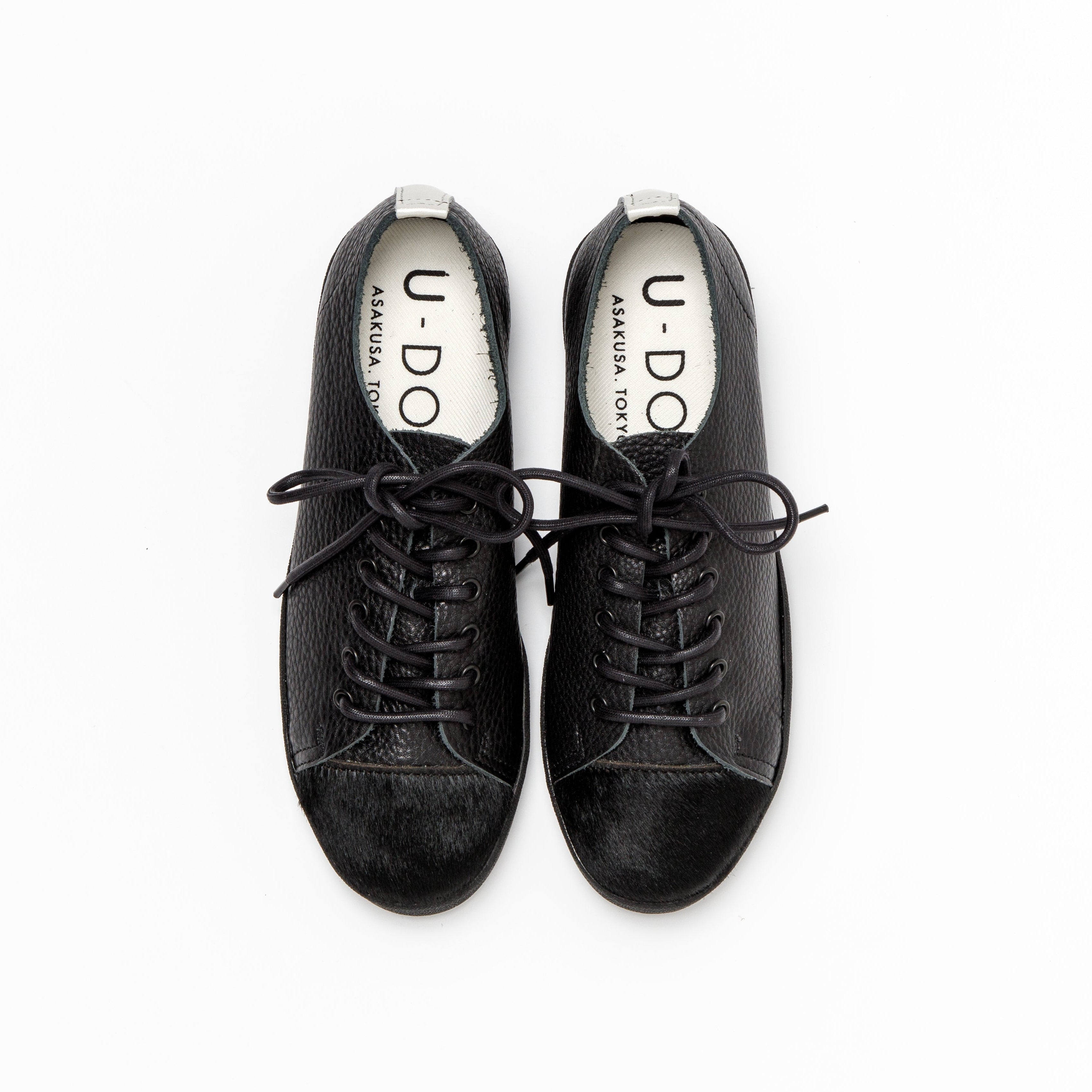 SNEAKER COW BLACK SHRINK BLACK LIGHT SILVER