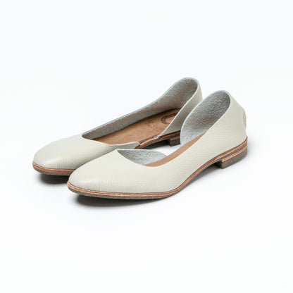 ONE PIECE FLAT　ALL SHRINK IVORY