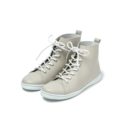 HIGH CUT SNEAKER　ALL SMOOTH GREIGE