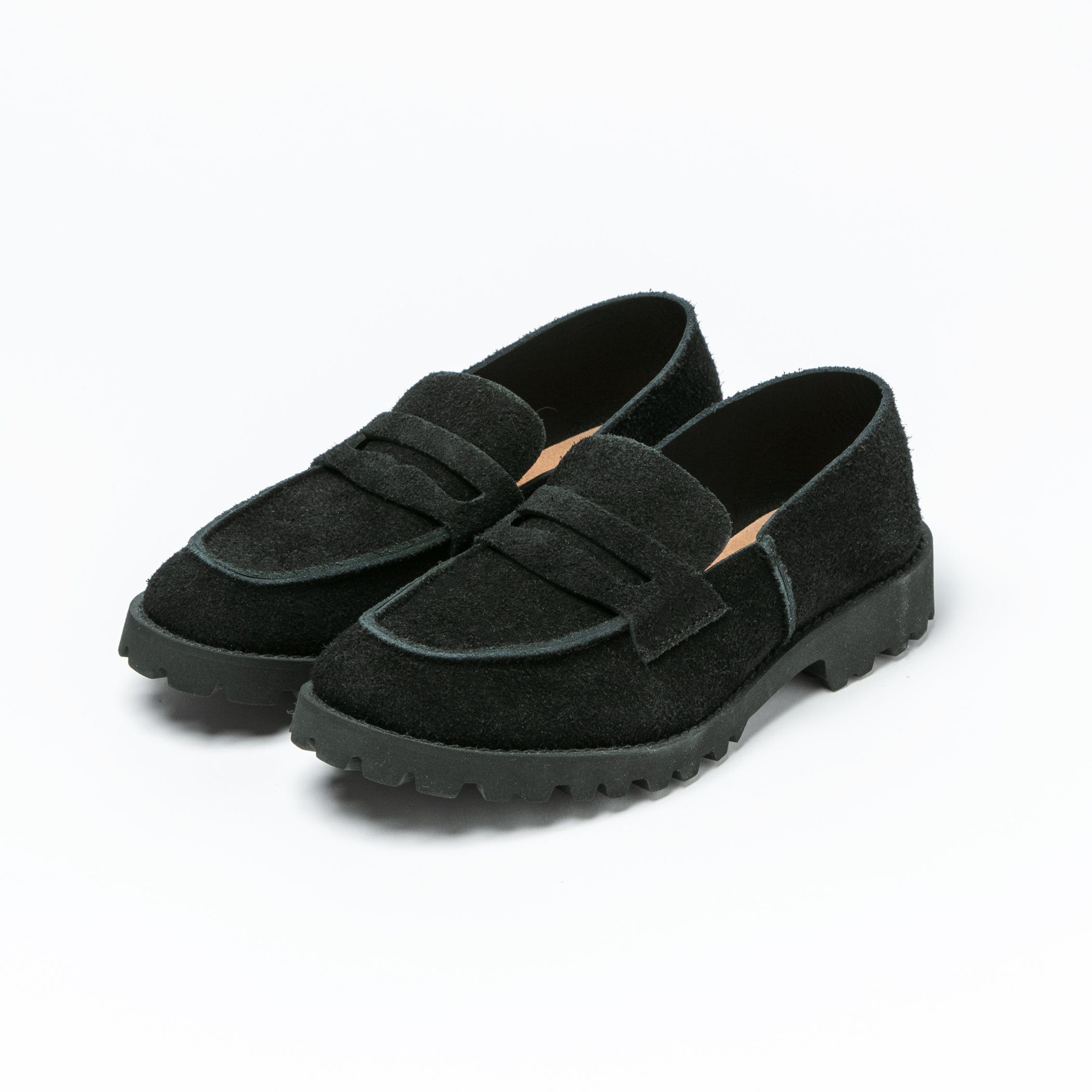 LOAFER　SUEDE BLACK  TANK BLACK