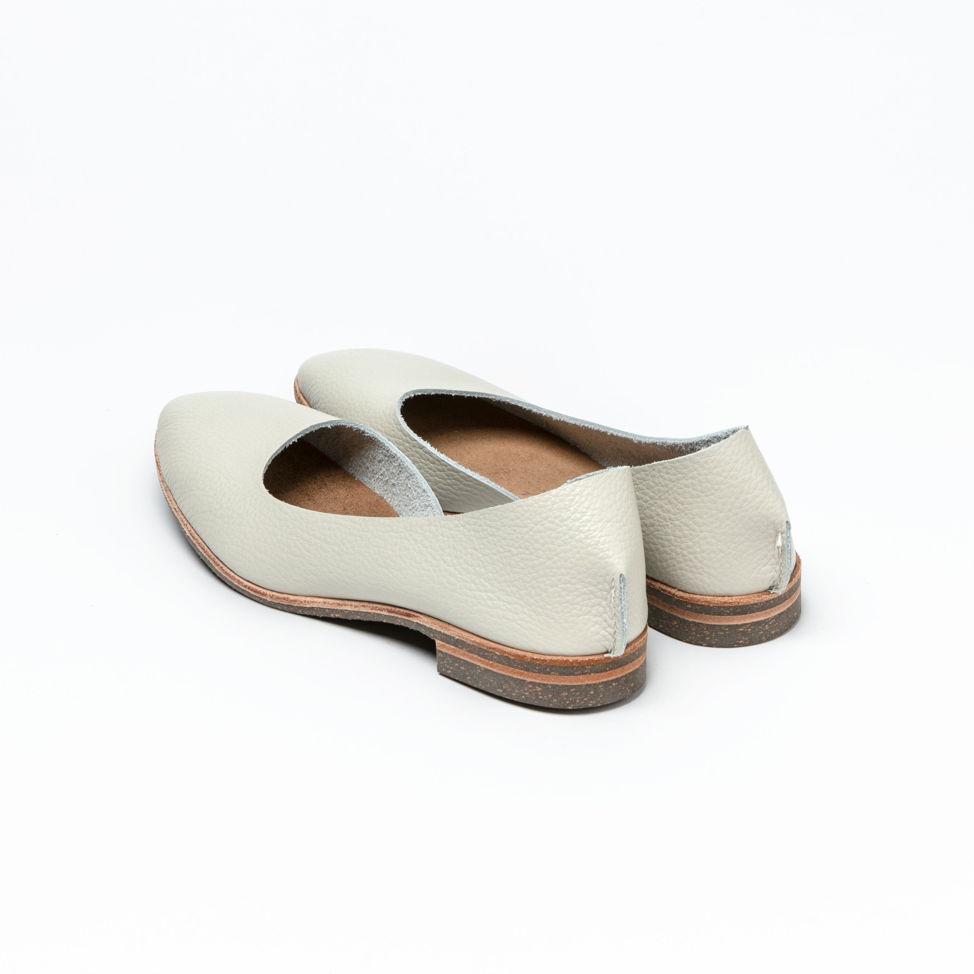 ONE PIECE FLAT　ALL SHRINK IVORY