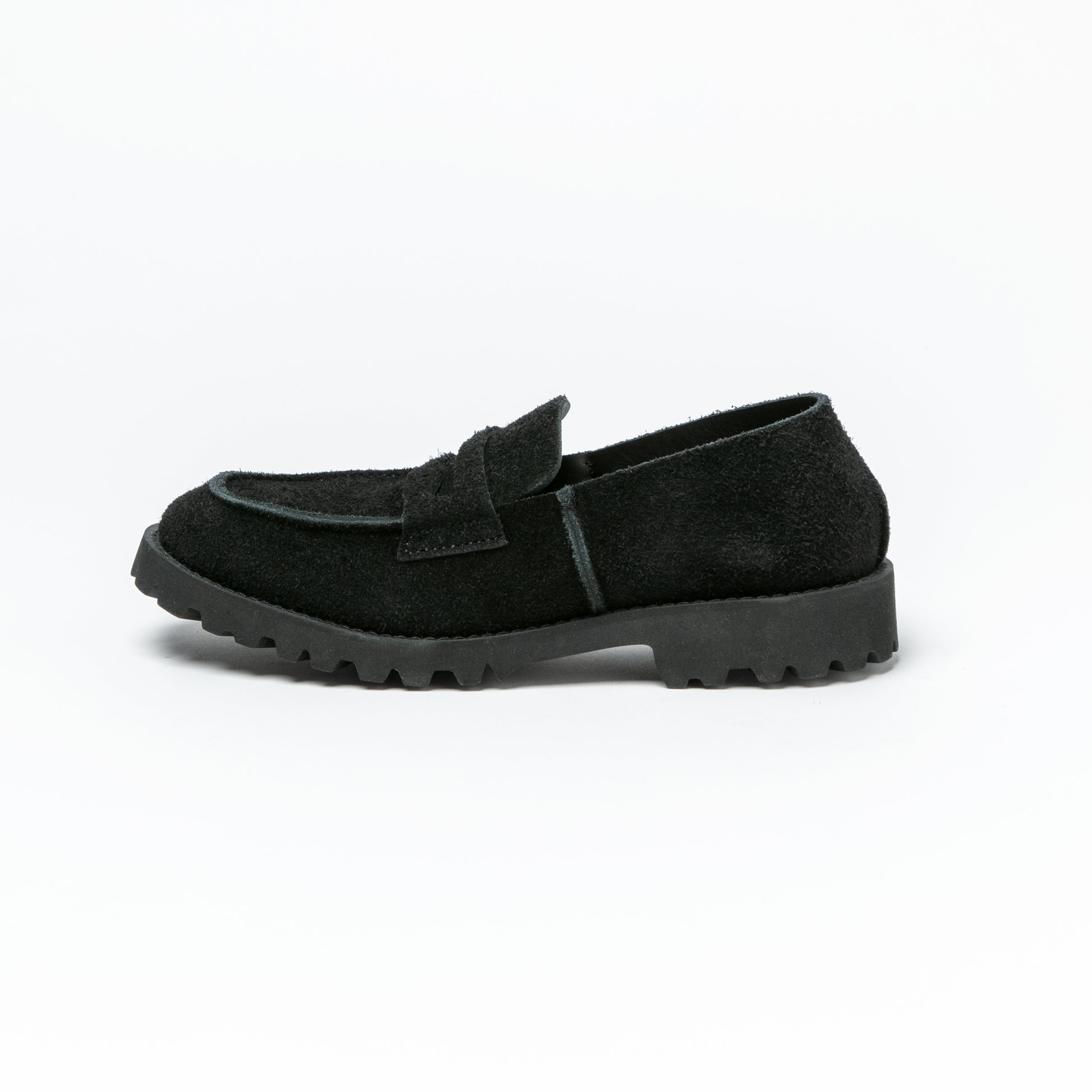 LOAFER　SUEDE BLACK  TANK BLACK