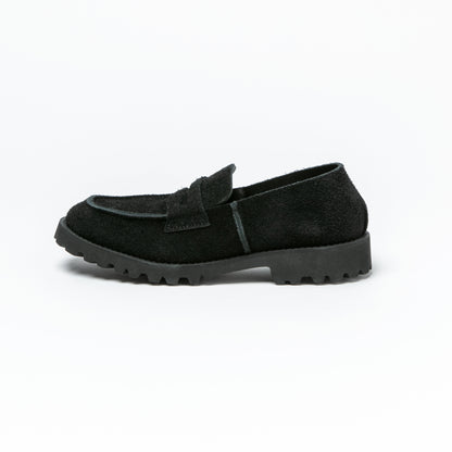LOAFER　SUEDE BLACK  TANK BLACK