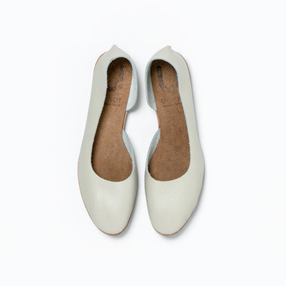 ONE PIECE FLAT　ALL SHRINK IVORY