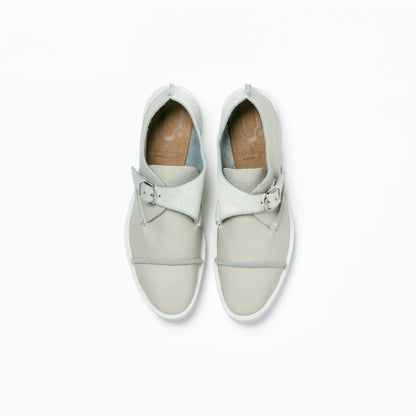 MONK SHOES　SHRINK IVORY