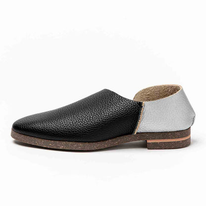 SLIP-ON ALL SHRINK LIGHT SILVER